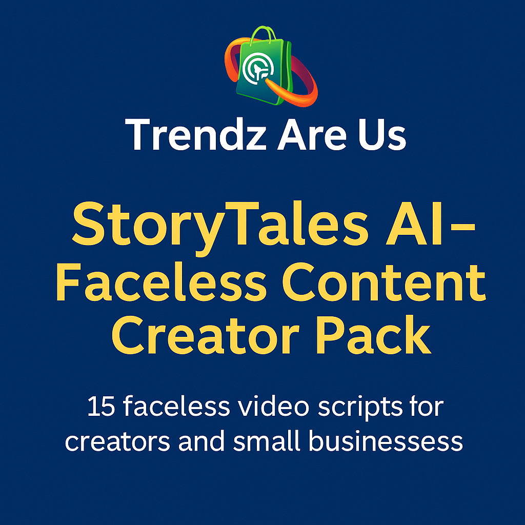 StoryTales AI – Faceless Content Creator Pack