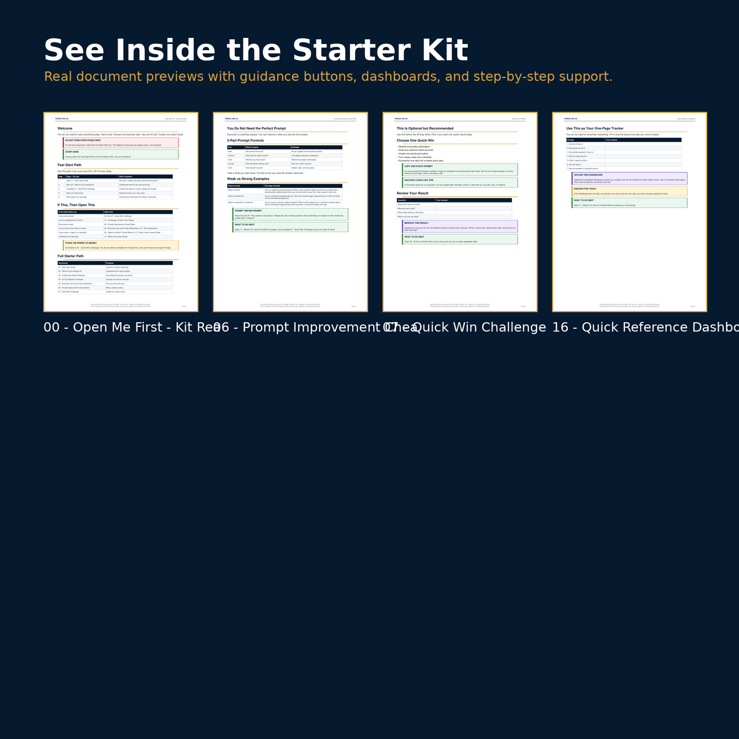 AI Business Clarity Starter Kit — Premium Edition