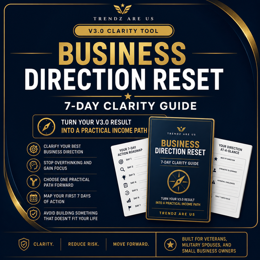 Business Direction Reset