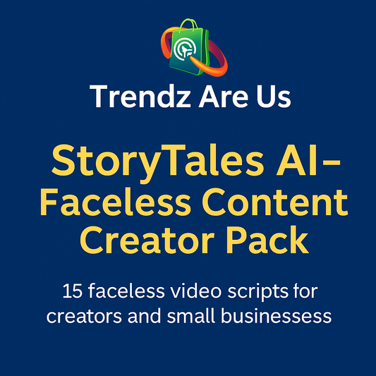 StoryTales AI – Faceless Content Creator Pack