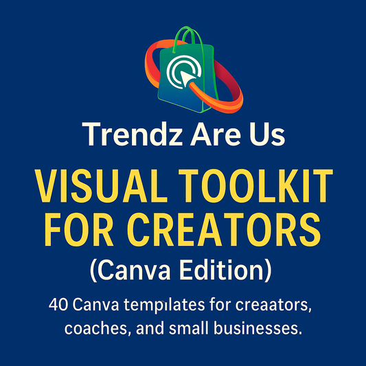 Visual Toolkit for Creators (Canva Edition) - – Coming Soon